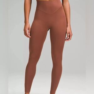 NWT Lululemon 25” Breezethrough Leggings in Ancient Copper